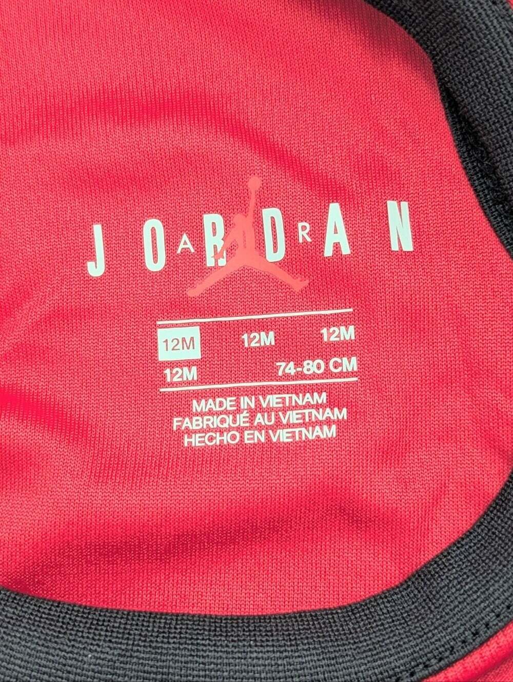 NWT Nike Jumpman Air Jordan Baby (12 Months) One-Piece Sleeveless Romper w/Snaps - Picture 14 of 14